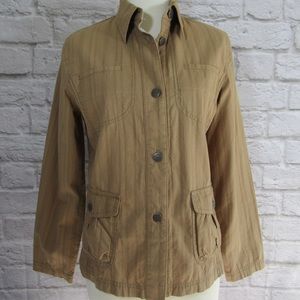 Blue Willi’s Irish cotton camel color jacket